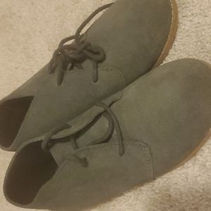 Suede Loafers